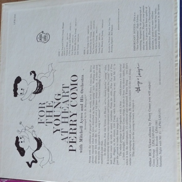 Perry Como Vinyl Record - Picture 2 of 2